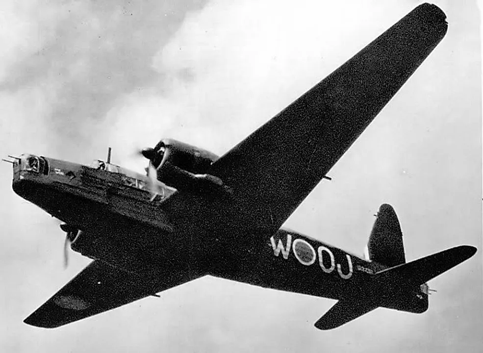 Vickers 416 Wellington IC generated aircraft profile